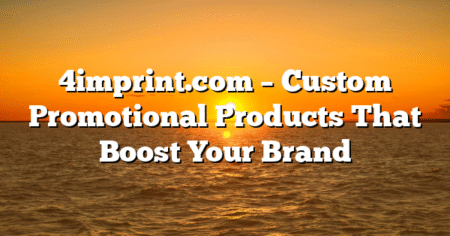 4imprint.com – Custom Promotional Products That Boost Your Brand