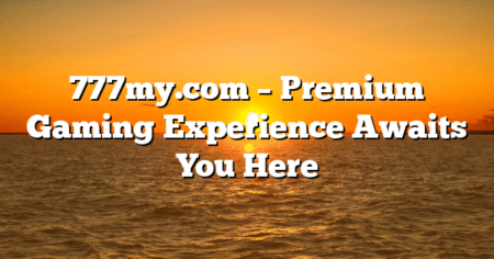 777my.com – Premium Gaming Experience Awaits You Here