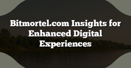 Bitmortel.com Insights for Enhanced Digital Experiences