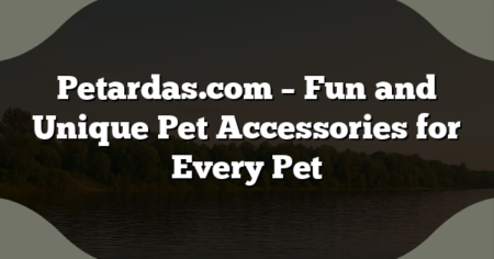 Petardas.com – Fun and Unique Pet Accessories for Every Pet